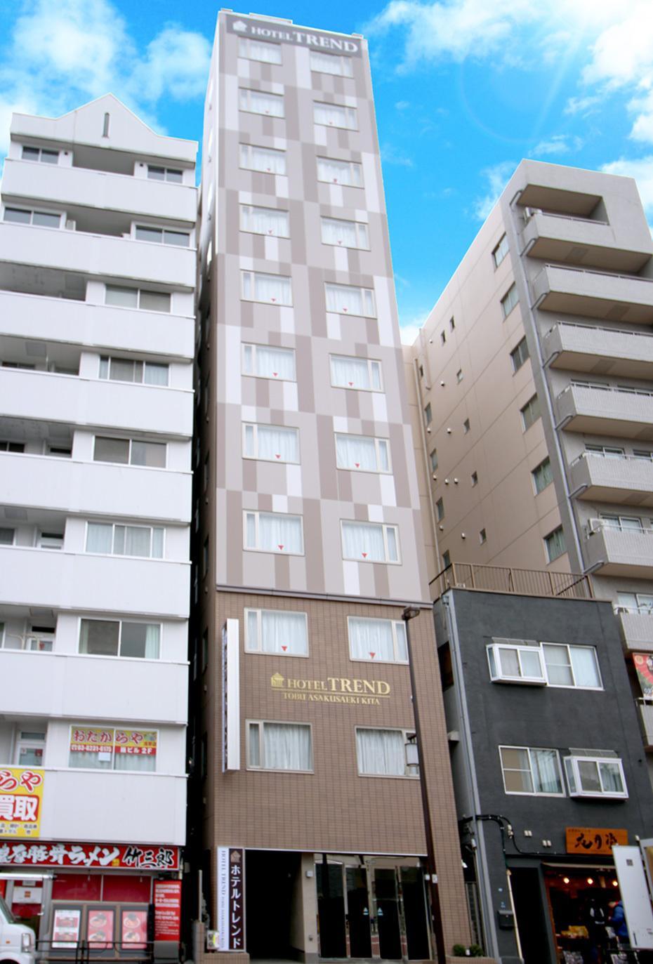Hotel Trend Tobu Asakusa-Eki Kita Tokio Buitenkant foto