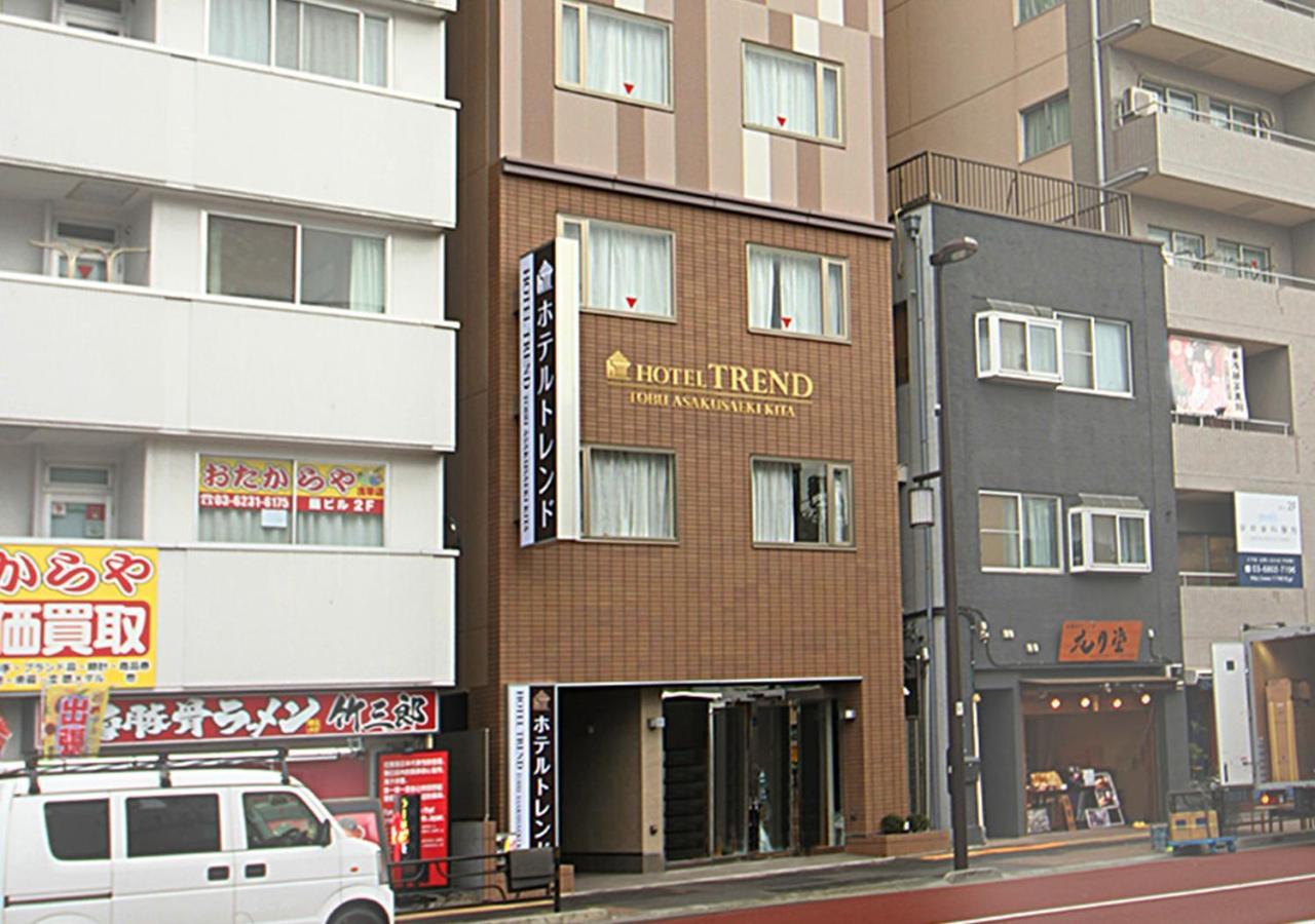 Hotel Trend Tobu Asakusa-Eki Kita Tokio Buitenkant foto