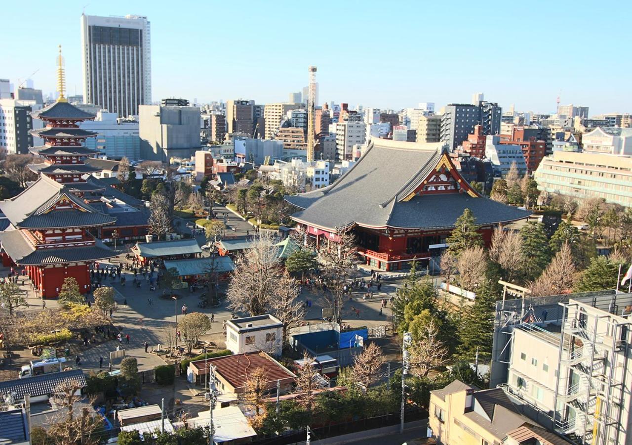 Hotel Trend Tobu Asakusa-Eki Kita Tokio Buitenkant foto